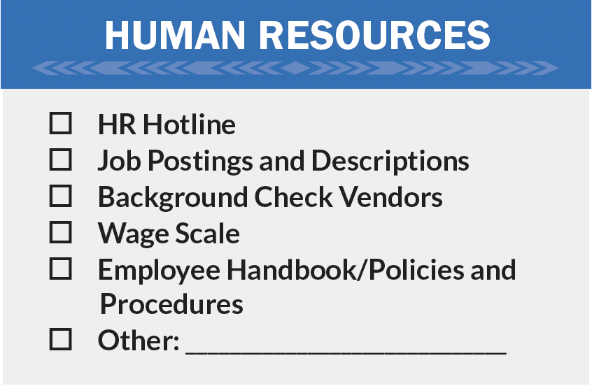 Human Resources
