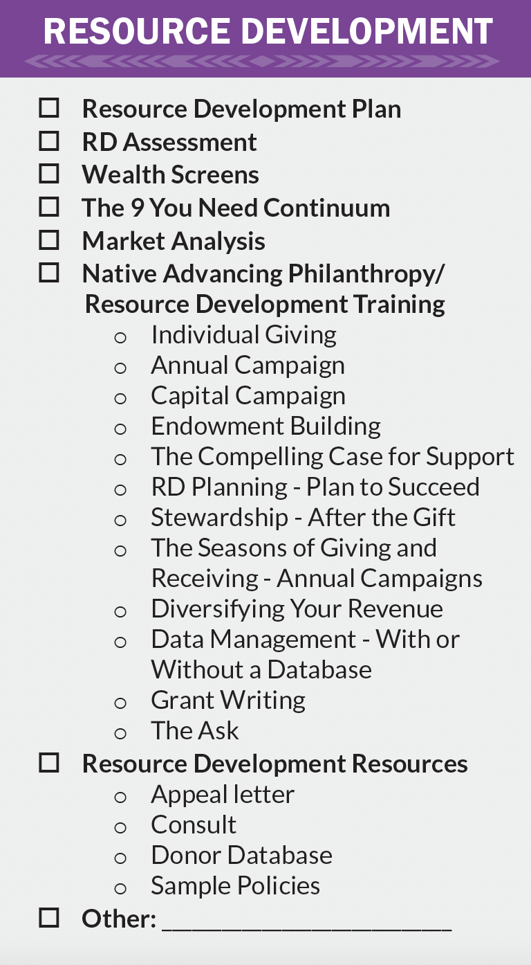 Resource Development