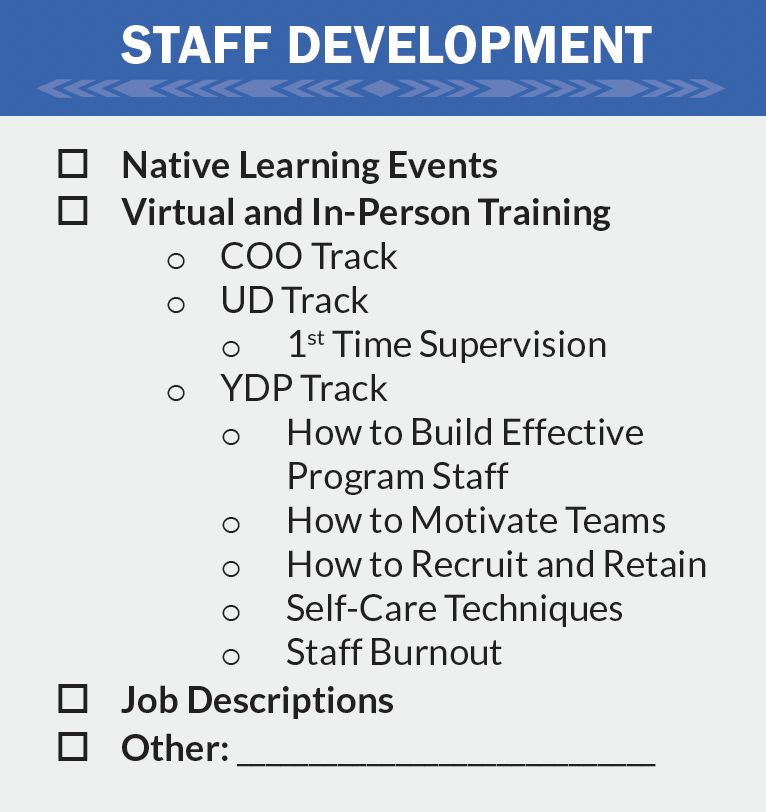 Staff Development